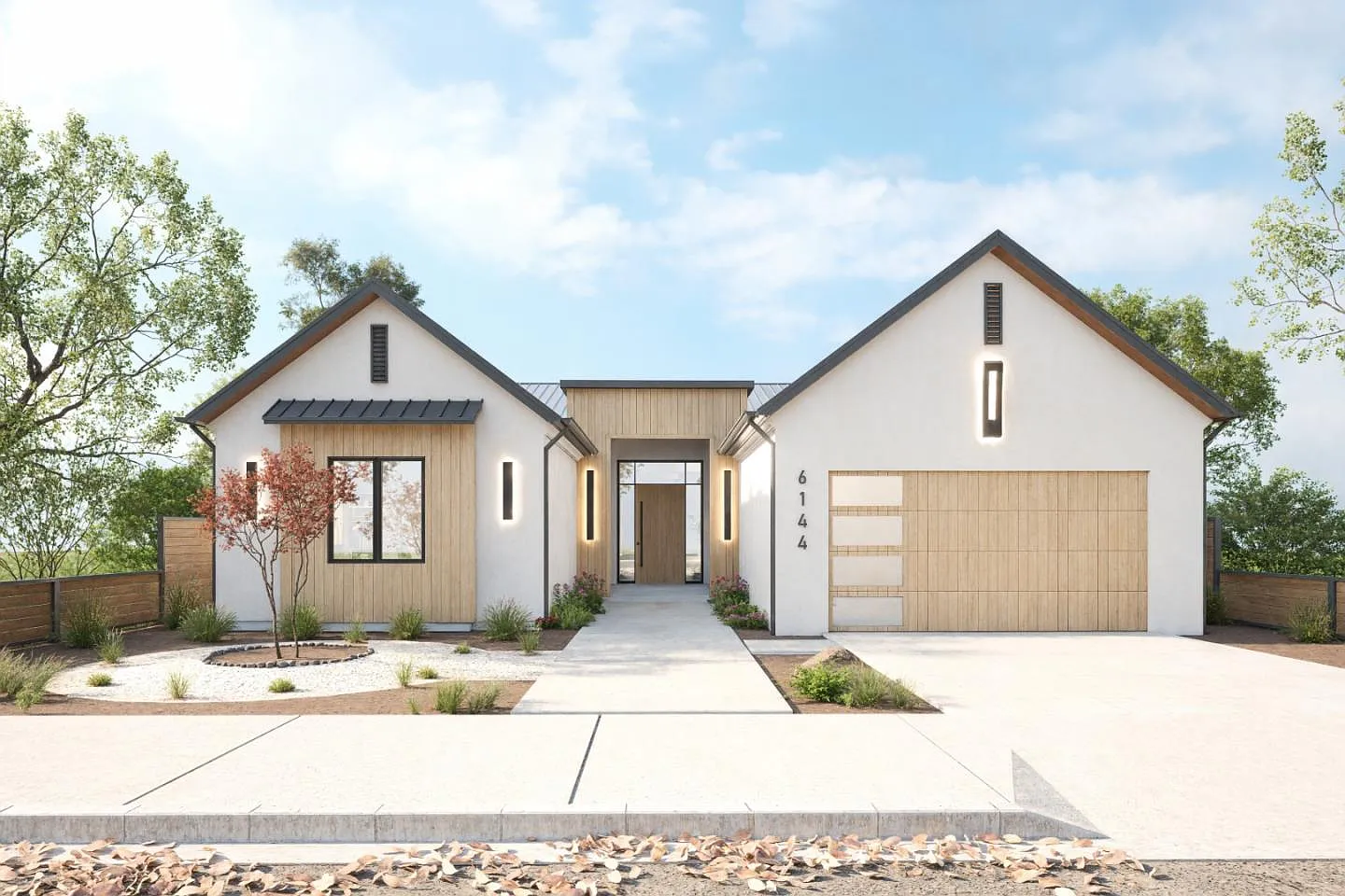 Modern house exterior